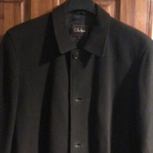 Cole Haan dress brown car coat